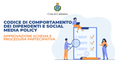 Codice di comportamento dei dipendenti e social media policy: approvazione schema e procedura partecipativa