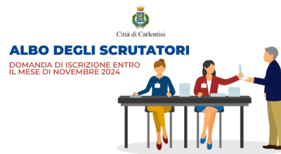 Albo Scrutatori di seggio elettorale: presentazione istanza iscrizione